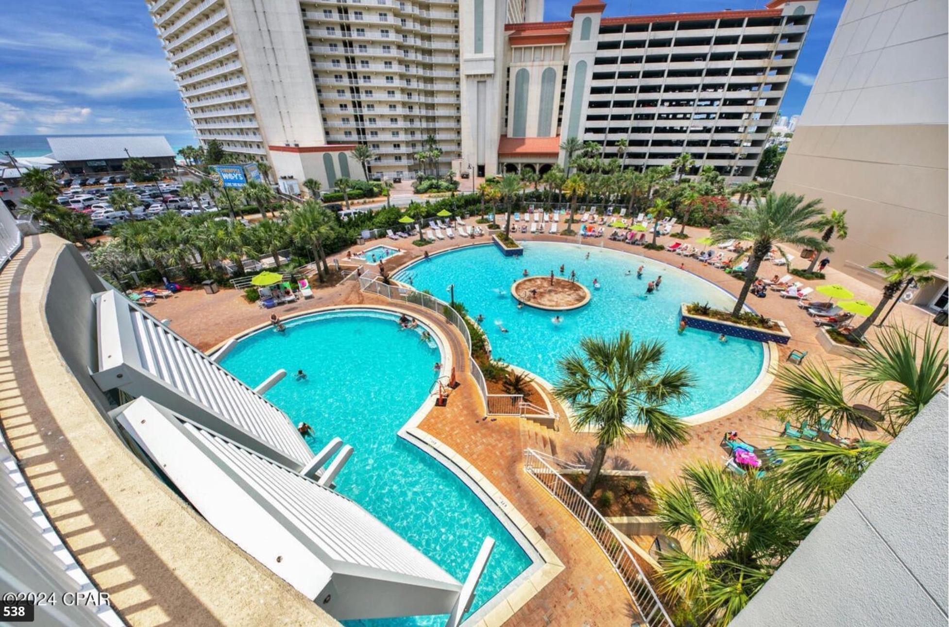Amazing Beach Ocean View Condo! Free Beach Chairsservice! Sleeps 8! By Dolce Vita Getaways Pcb Panama City Beach Exterior photo