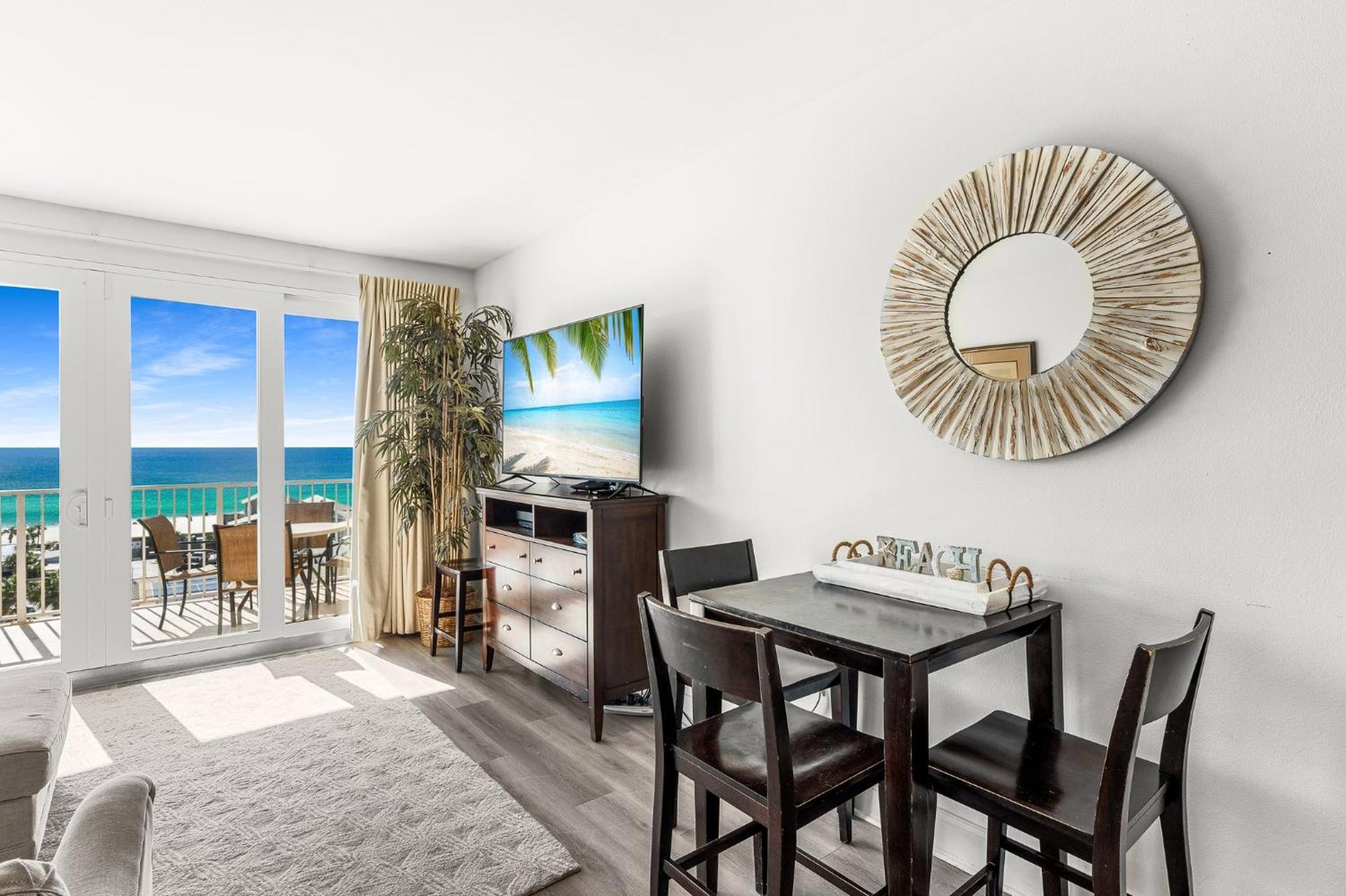 Amazing Beach Ocean View Condo! Free Beach Chairsservice! Sleeps 8! By Dolce Vita Getaways Pcb Panama City Beach Exterior photo