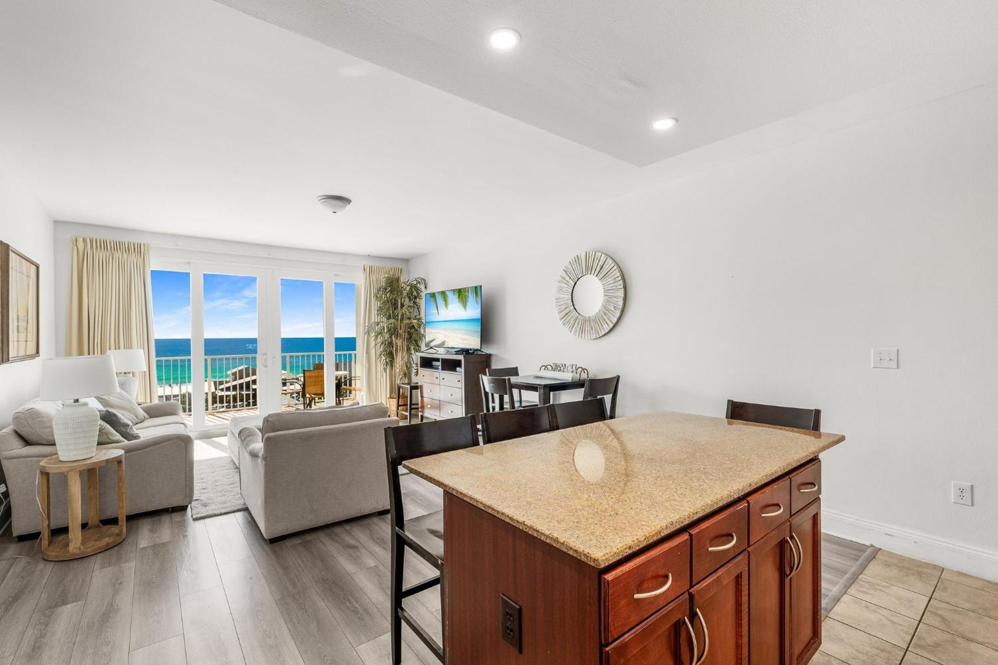 Amazing Beach Ocean View Condo! Free Beach Chairsservice! Sleeps 8! By Dolce Vita Getaways Pcb Panama City Beach Exterior photo